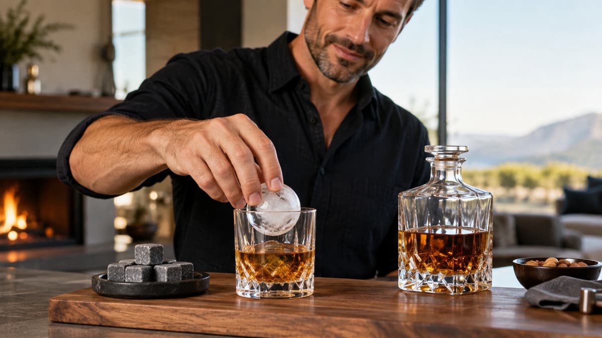 Whisky servieren