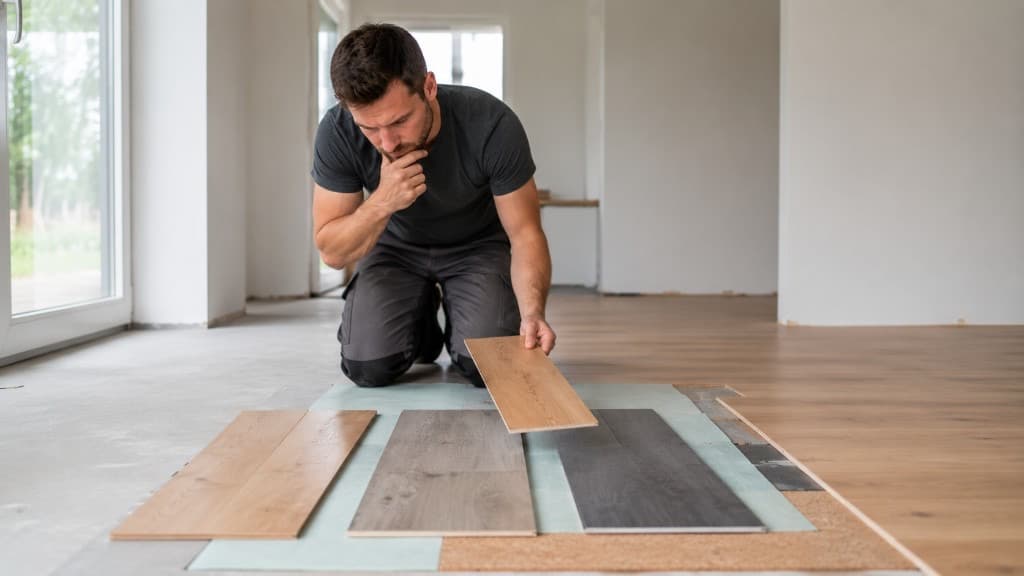 Parkett, Laminat oder Vinyl – Aufbau, Akustik und Unterlage im Vergleich