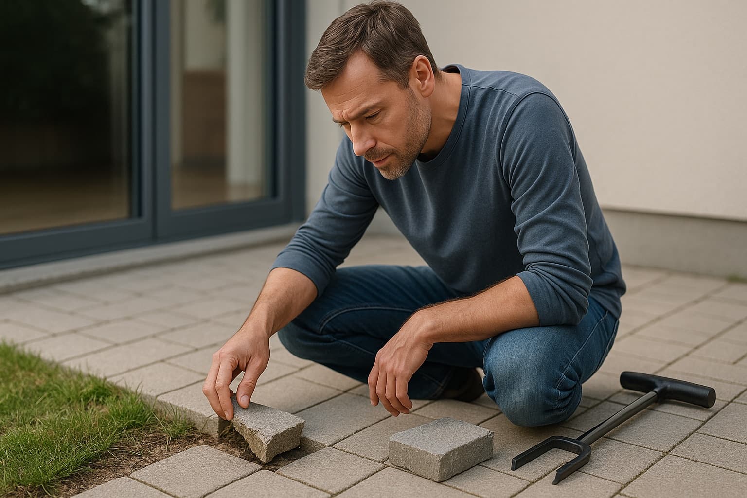 Pflaster Kante abgebrochen: Ursachen und Reparatur