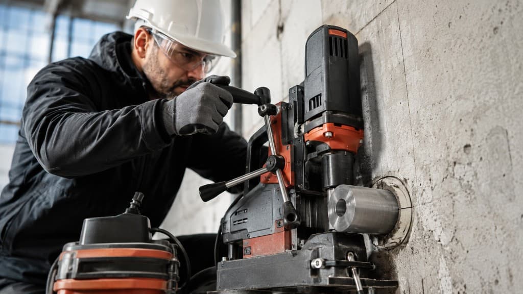 Tischbohrmaschine und Bohrständer: präzise Löcher