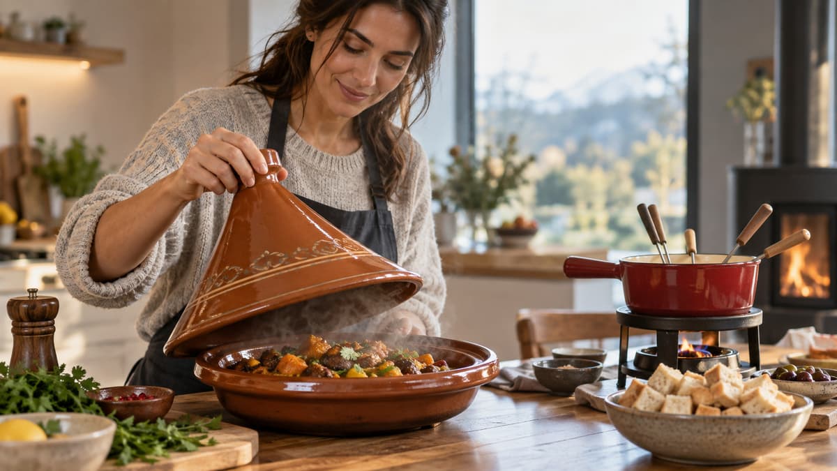 Tajine und Caquelon