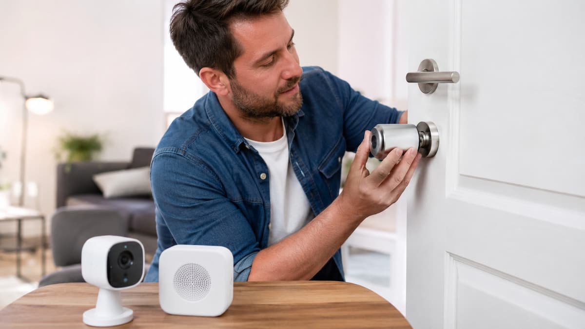 Mietwohnung: Kamera, Klingel und Smart Lock
