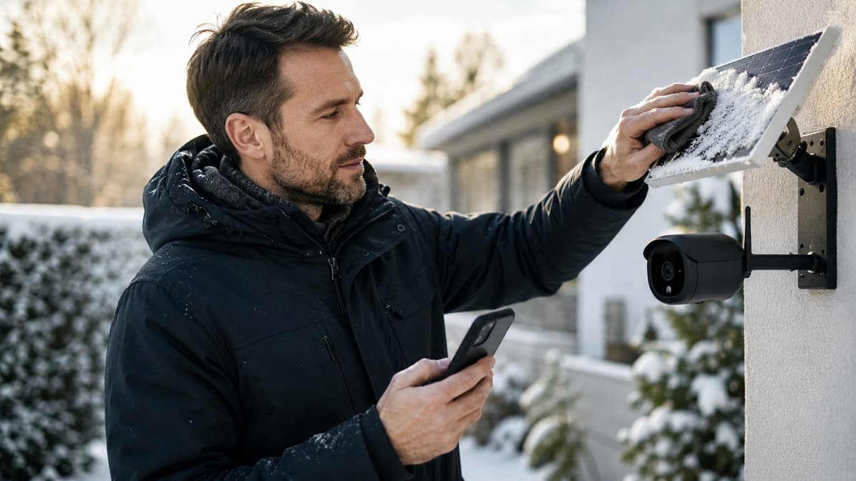 Solar-Kamera im Winter: Wartung, Akku und Reality-Check