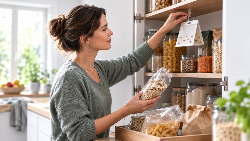 Mottenfalle richtig nutzen: Lebensmittel vs. Kleidermotten