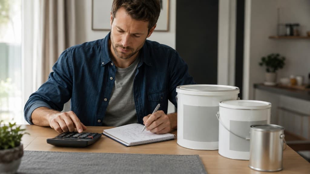 Farbe streichen Kosten: Literpreis vs. Nacharbeit