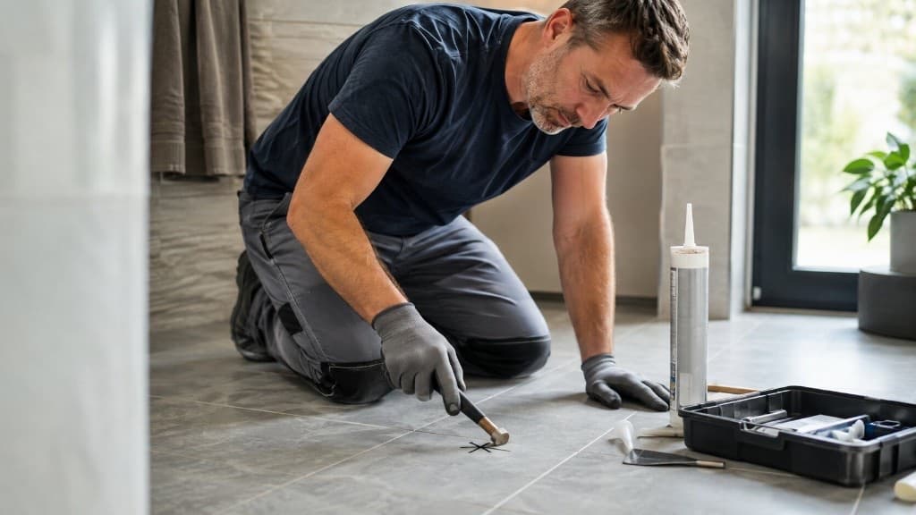 Hohle Fliese reparieren oder tauschen? Entscheidung