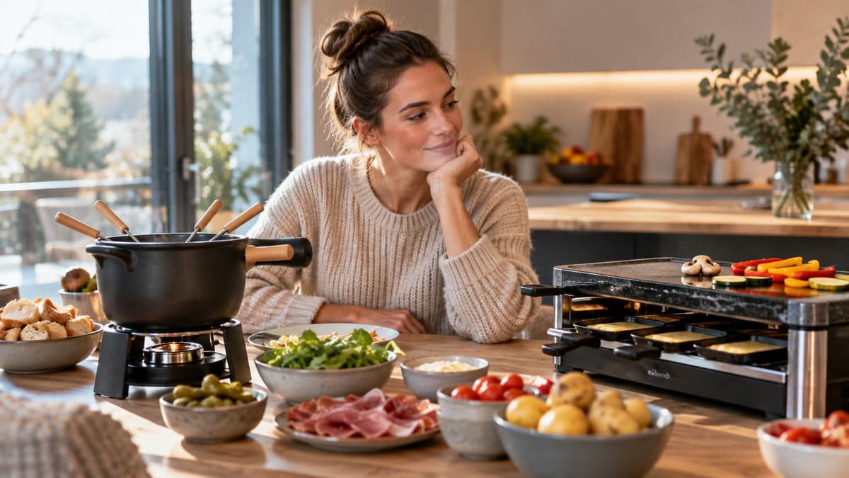 Fondue oder Raclette