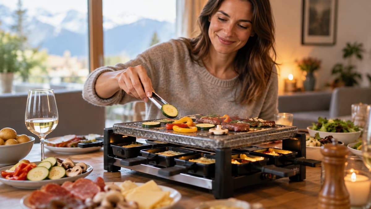 Steinplatte, Ofen, Grill – Raclette-Varianten verstehen