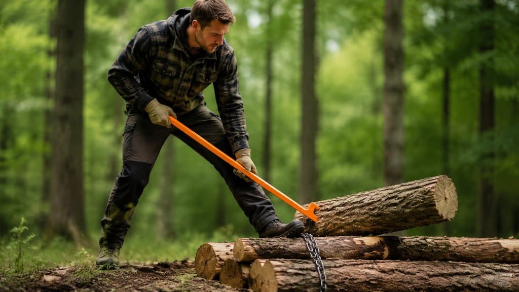 Sappie und Forstkette – Holz sicher bewegen