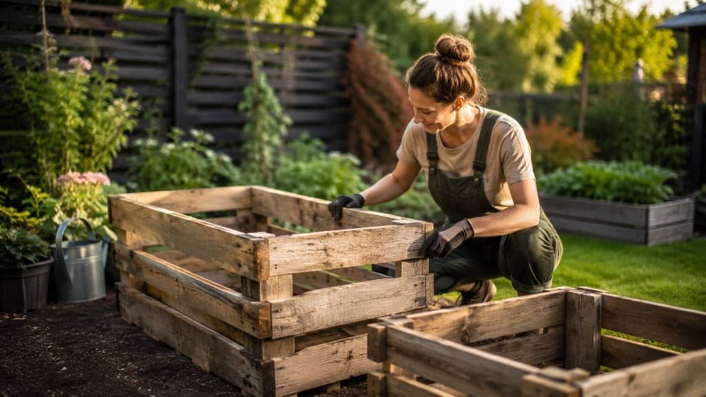 Palettenrahmen vs. Fertig-Hochbeet: Wann DIY lohnt