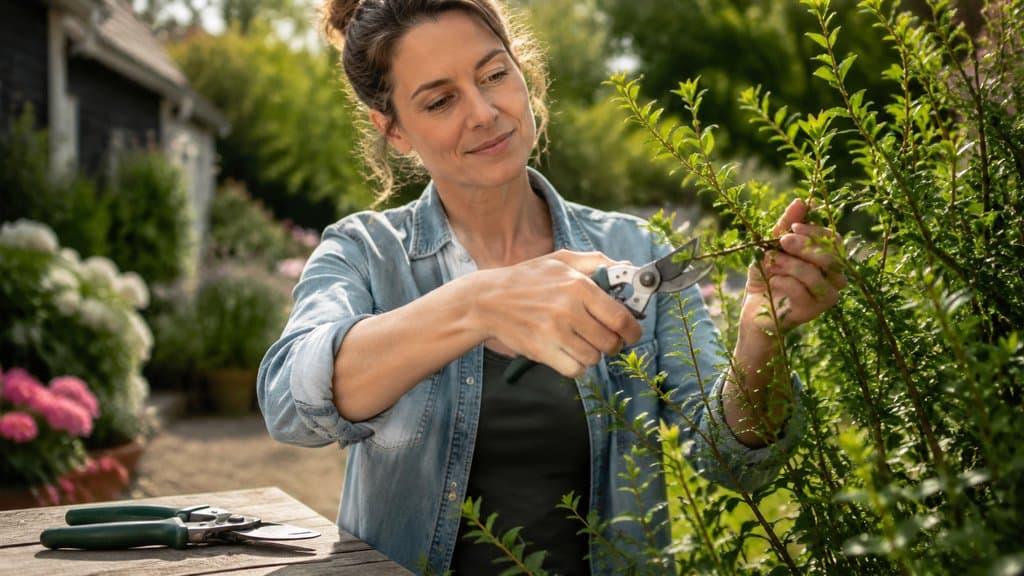 Gartenschere: Bypass, Amboss, Ratsche