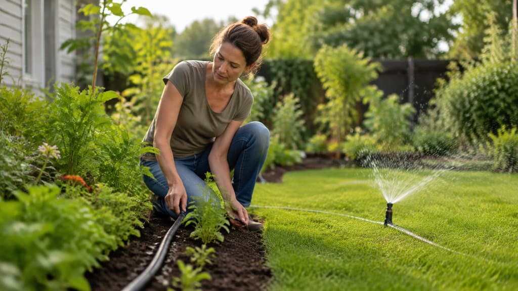 Tropfbewässerung vs. Sprinkler