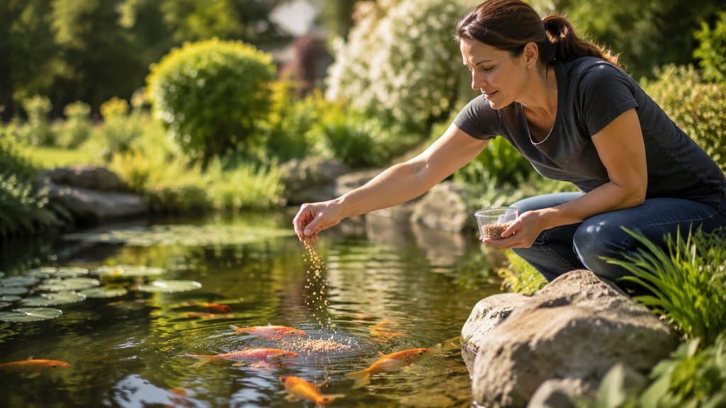 Teichfische Besatz und Fütterung