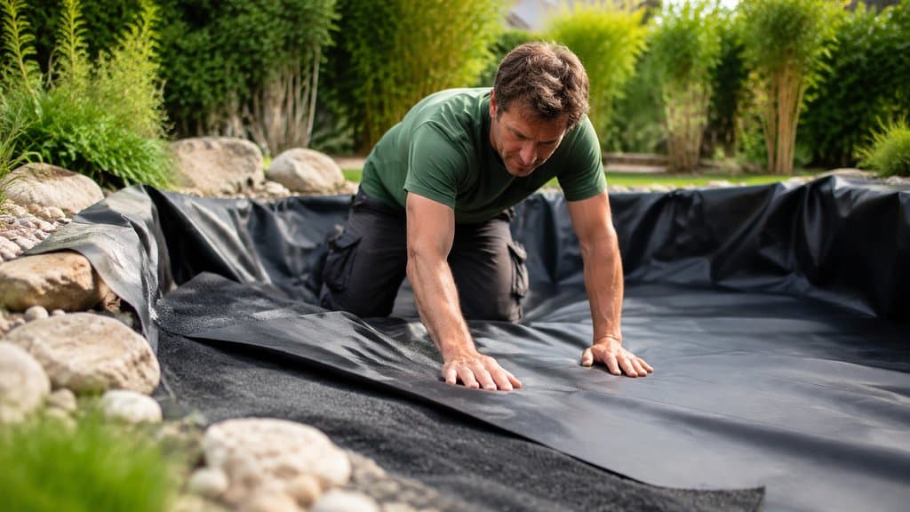Teichfolie wählen: PVC oder EPDM
