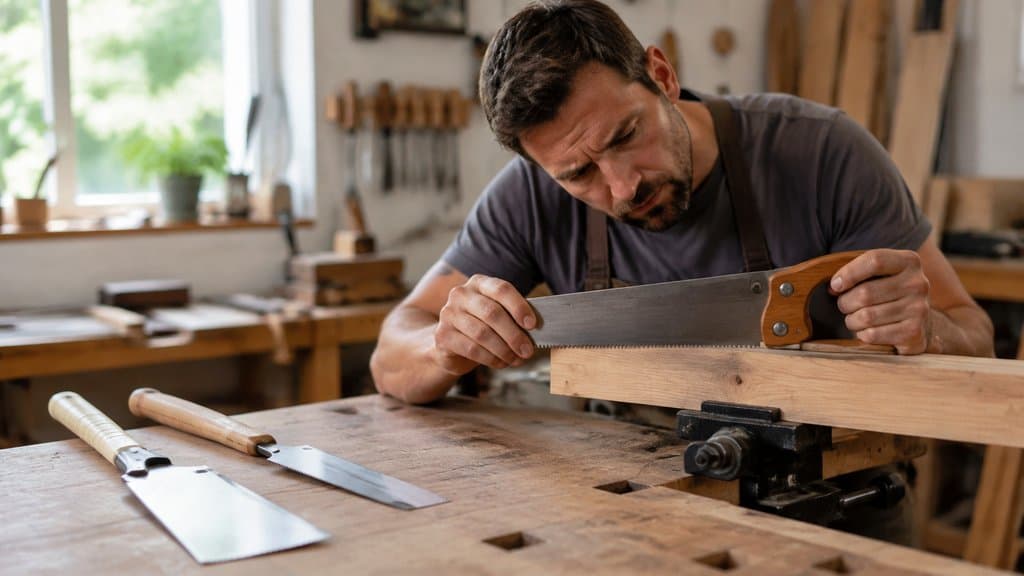 Holz sägen: welche Handsäge