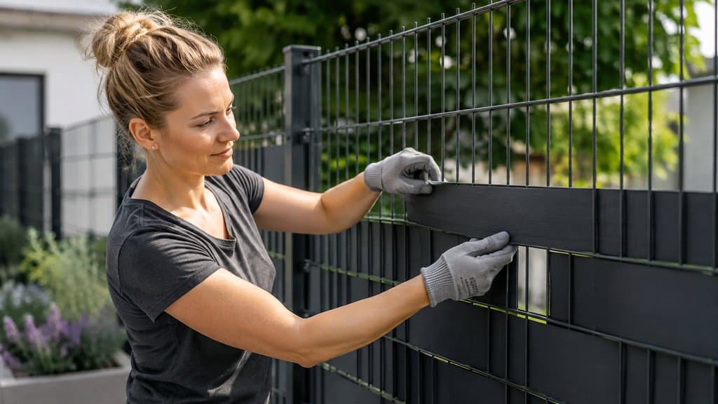 Streifen oder Schilfrohrmatte