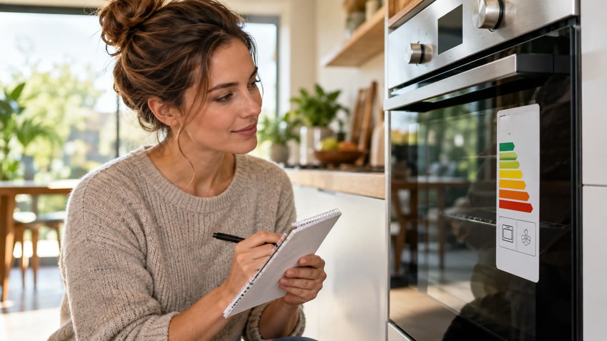 Energielabel Backofen richtig lesen (A+++ bis D)