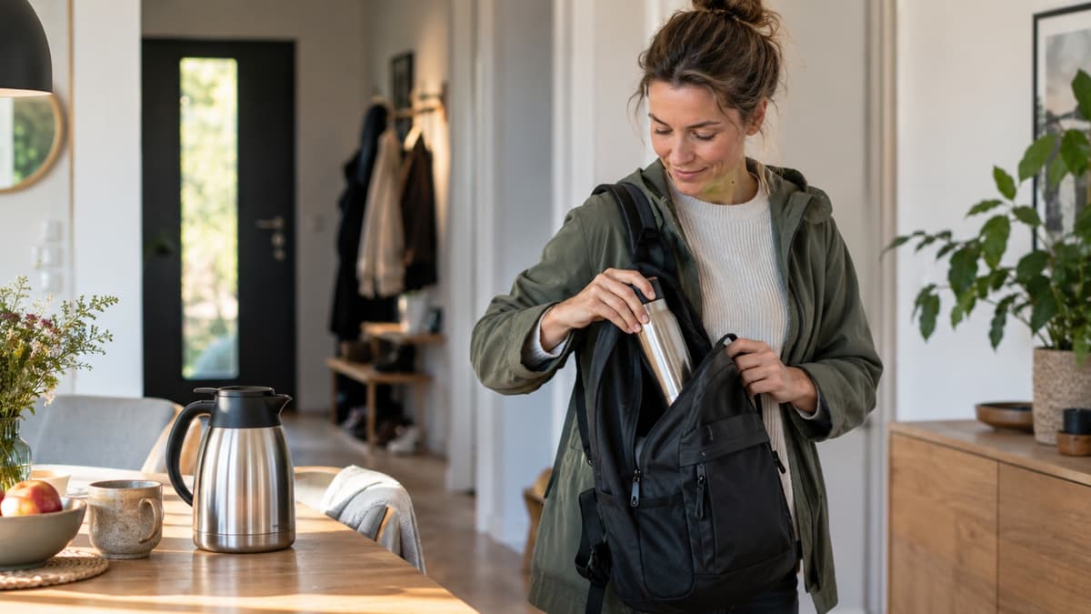 Isolierflasche vs. Isolierkanne – mobil oder Tisch?