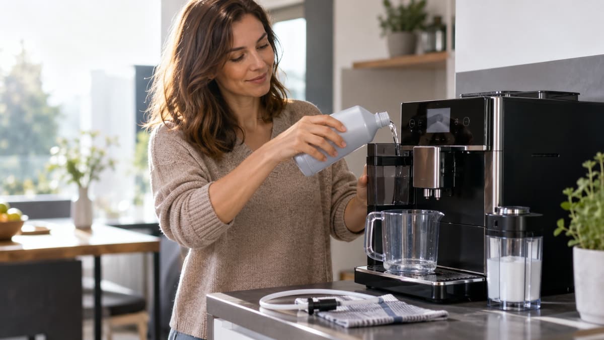 Kaffeevollautomat entkalken und reinigen: Intervalle ohne Drama