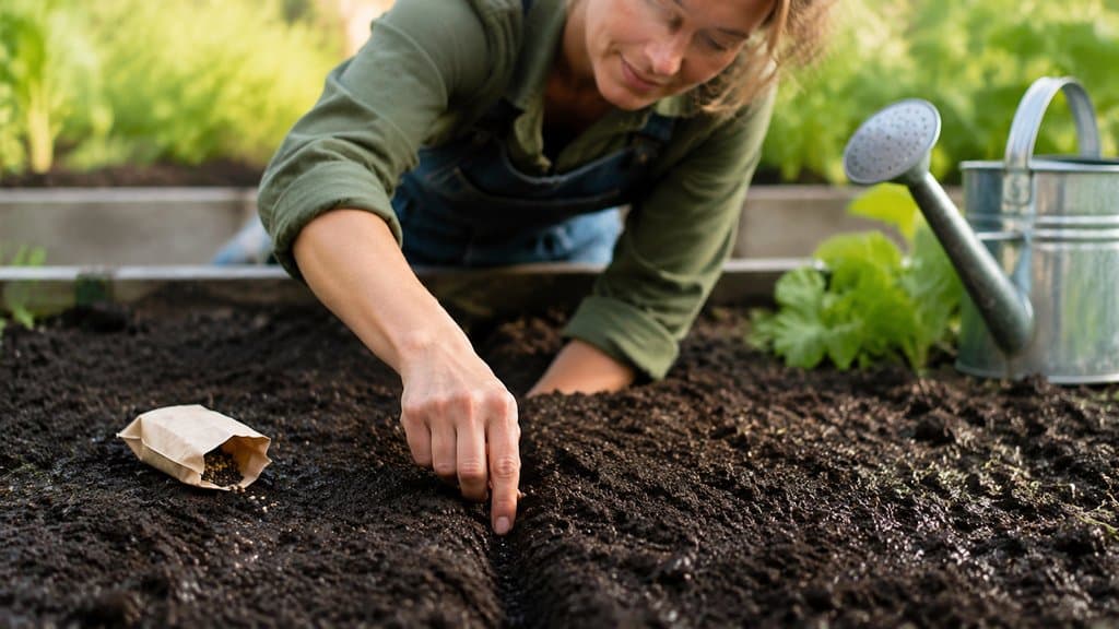 Feldsalat säen: Termin und Keimung