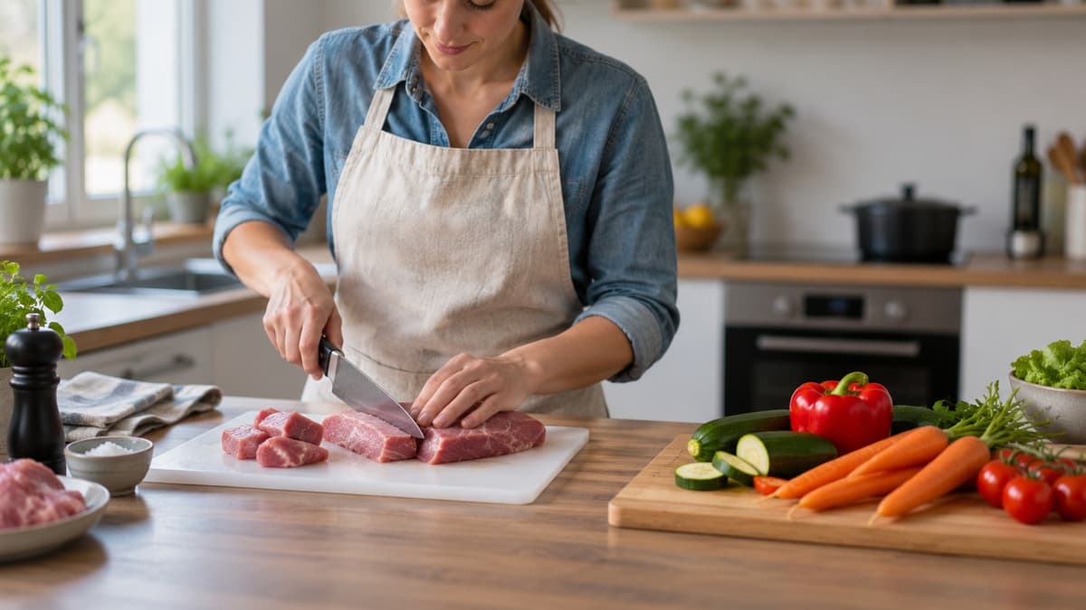 Schneidebrett für Fleisch