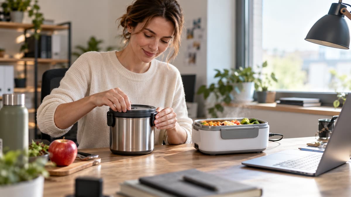 Thermo-Lunchbox und elektrische Lunchbox