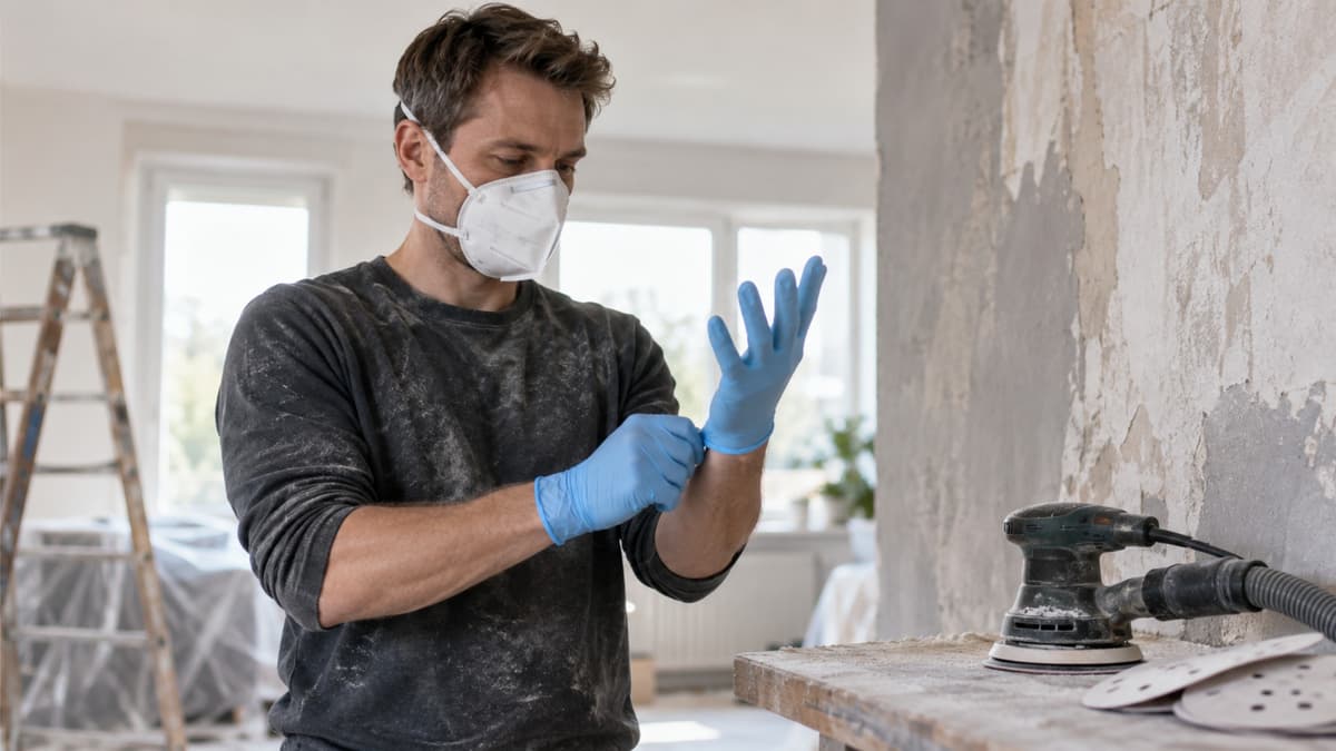 PSA richtig kombinieren: Atemschutz und Handschuhe
