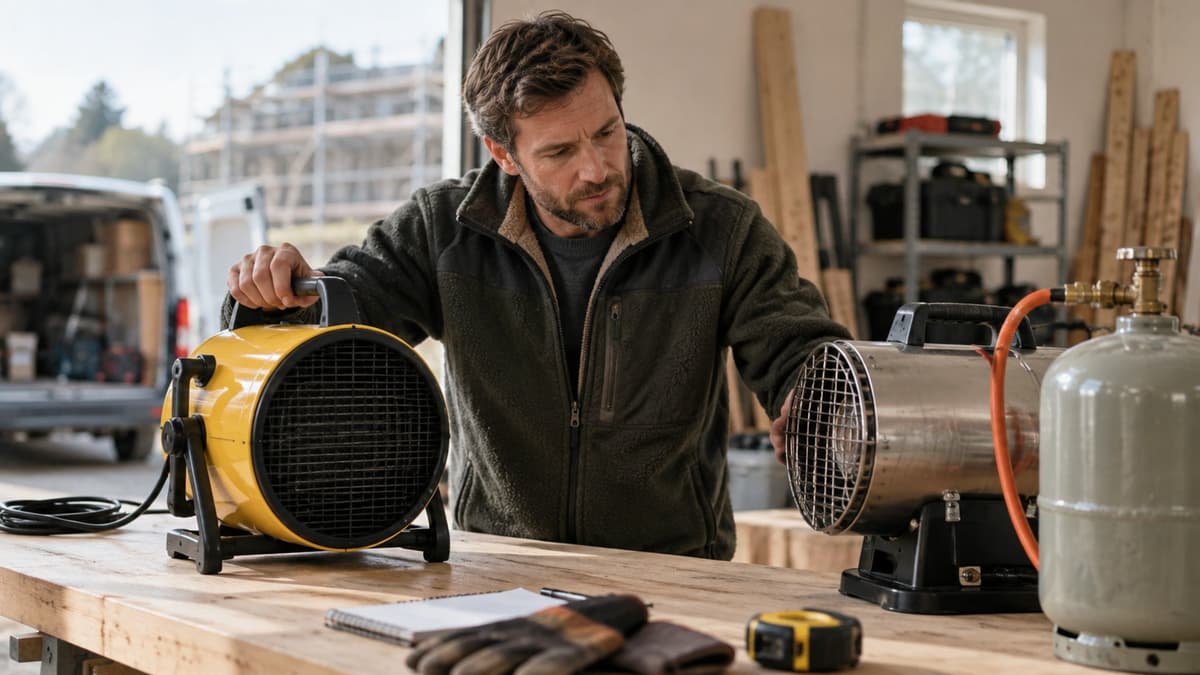Elektro vs. Gas vs. Öl: Welche Energie für mobile Wärme?