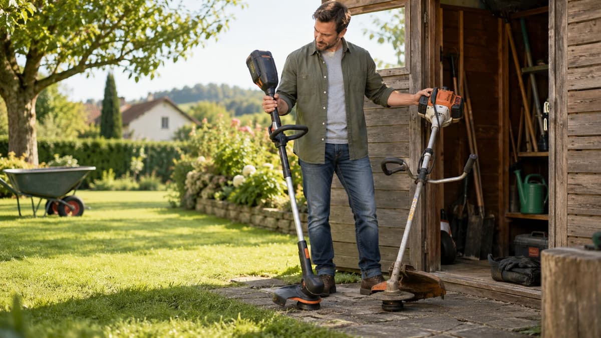 Rasentrimmer Akku oder Benzin: welcher passt?