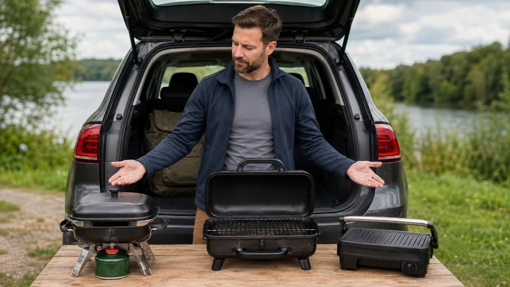 Reisegrill kaufen: Gas, Kohle oder Strom zuerst