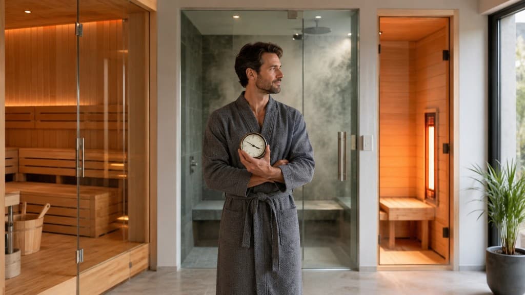 Dampfbad vs Sauna vs Infrarot: welche Wärme passt