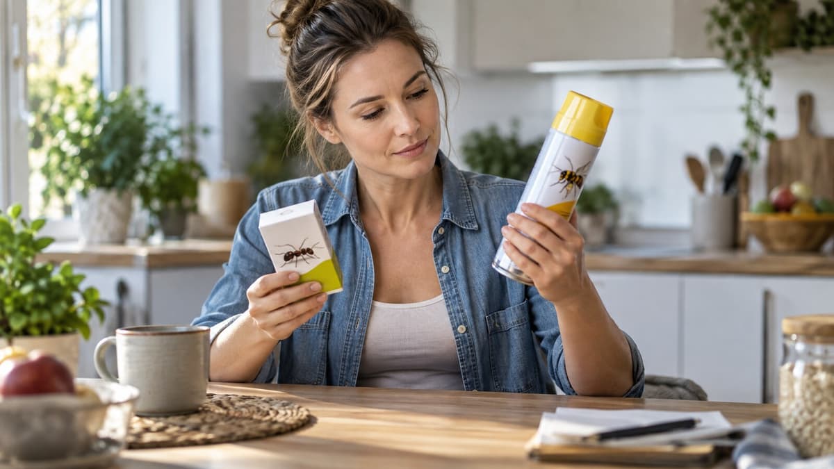 Ameisen, Wespen, Motten: Welches Mittel für welches Insekt?