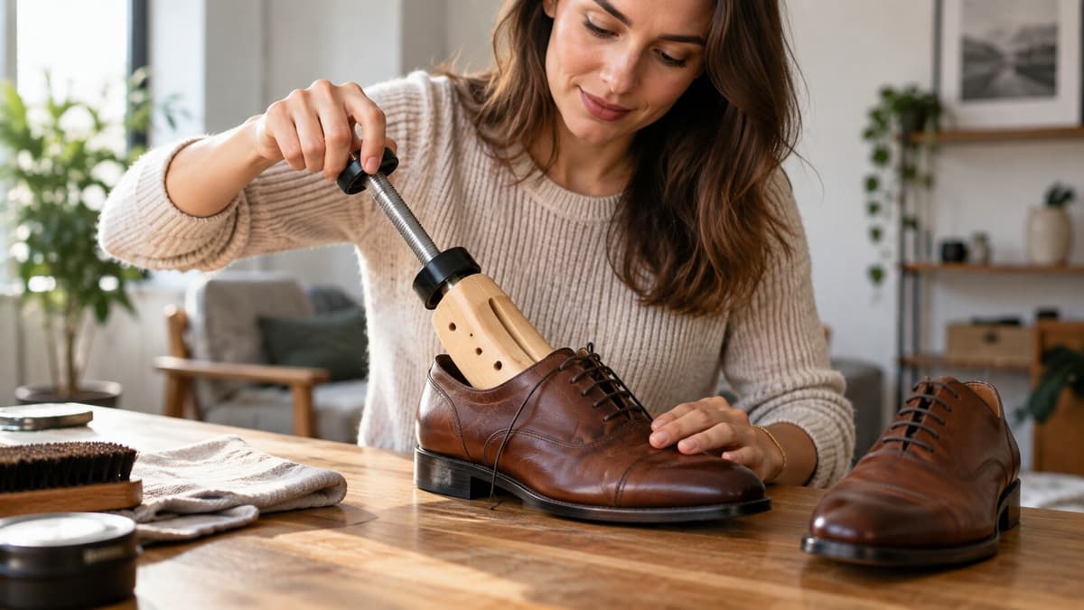 Schuhe dehnen: Anleitung für enge Stellen