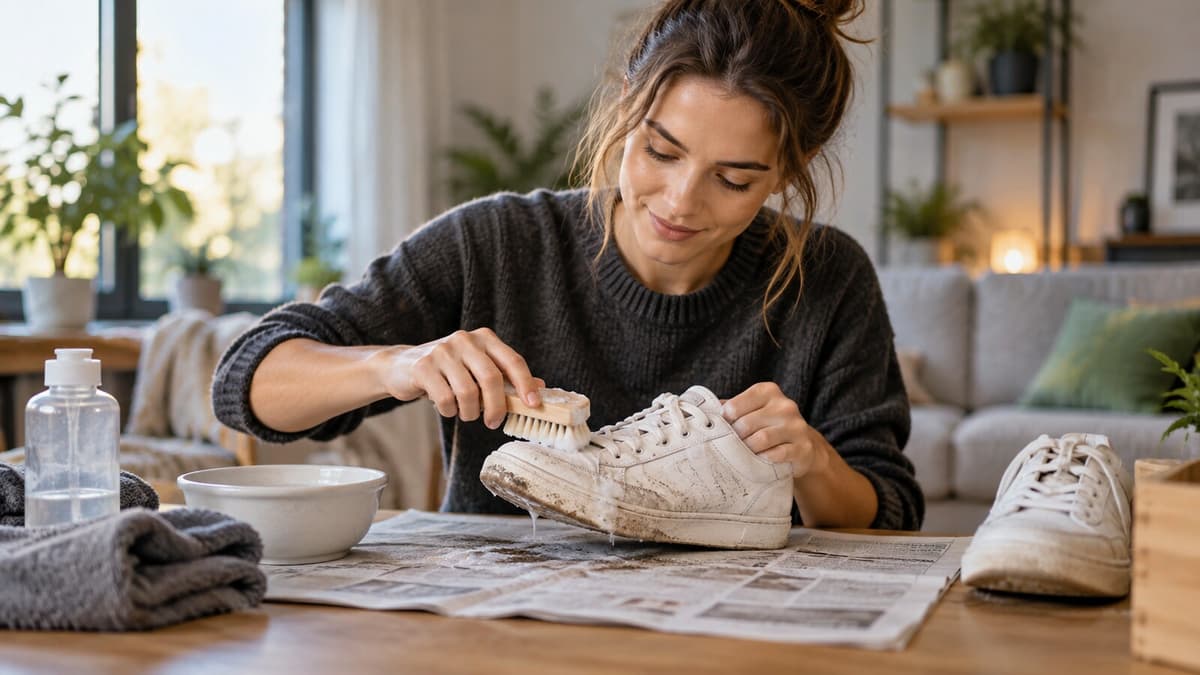 Sneaker richtig reinigen