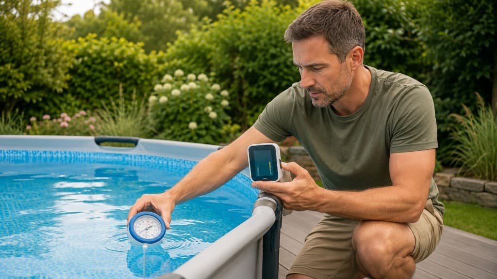 Poolthermometer Funk oder analog: Heizen vs. Ablesen