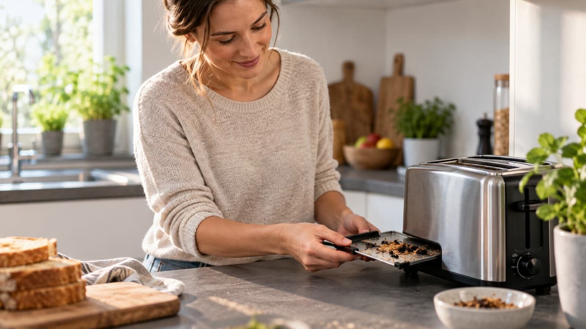 Toaster richtig reinigen und Brandrisiko senken
