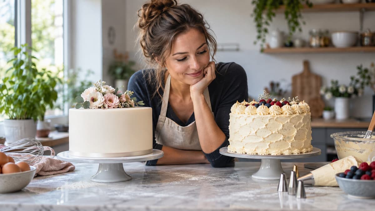 Fondant vs. Buttercreme: wann welcher Überzug?