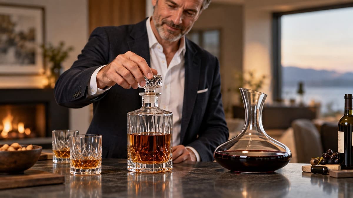 Whisky-Karaffe oder Weindekanter?