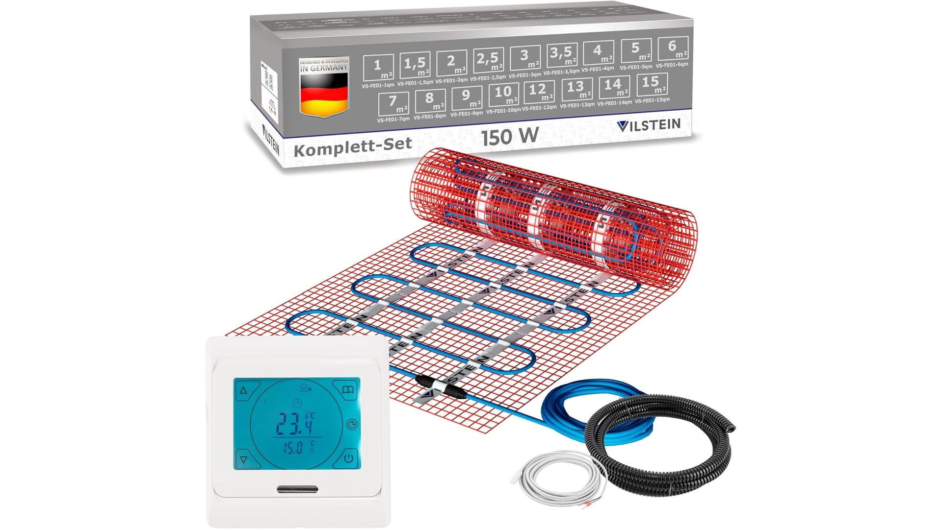 Was ist eine elektrische Fußbodenheizung?