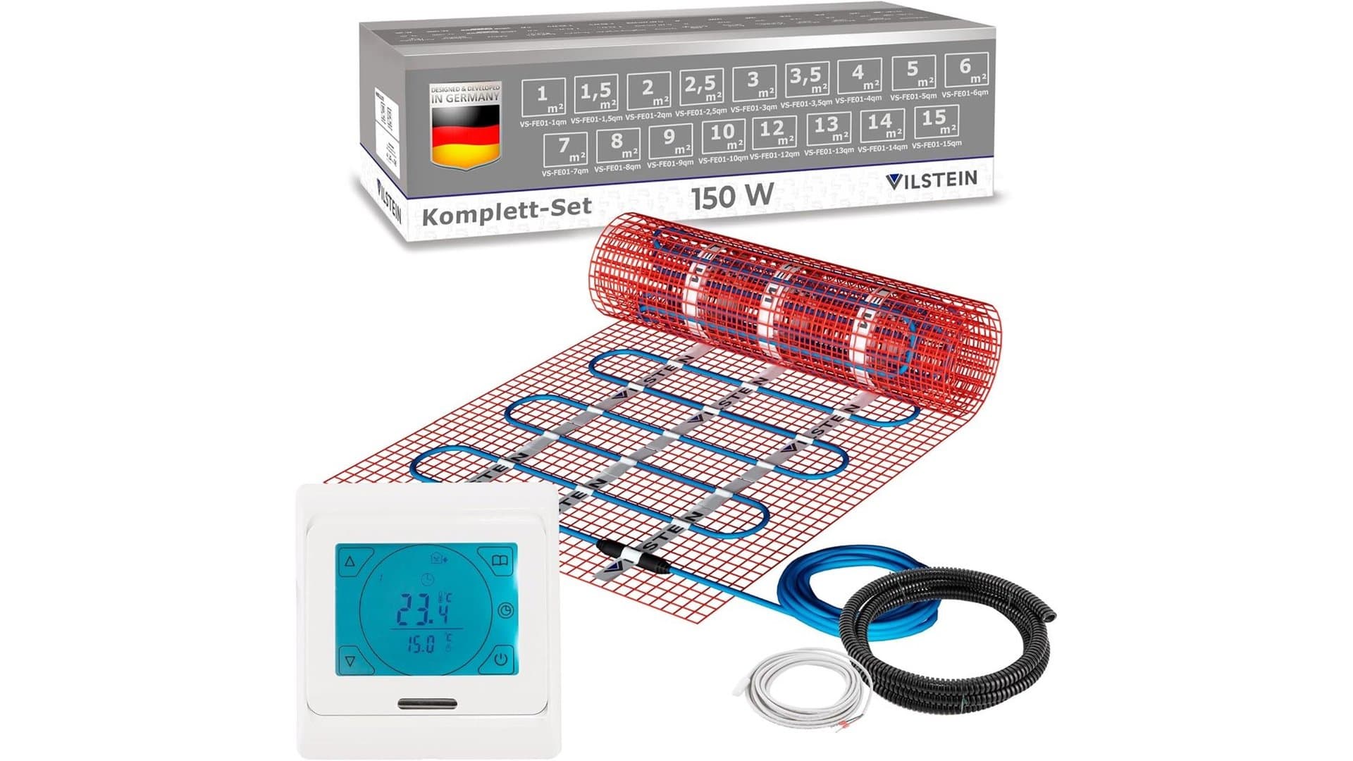 Was ist eine elektrische Fußbodenheizung?