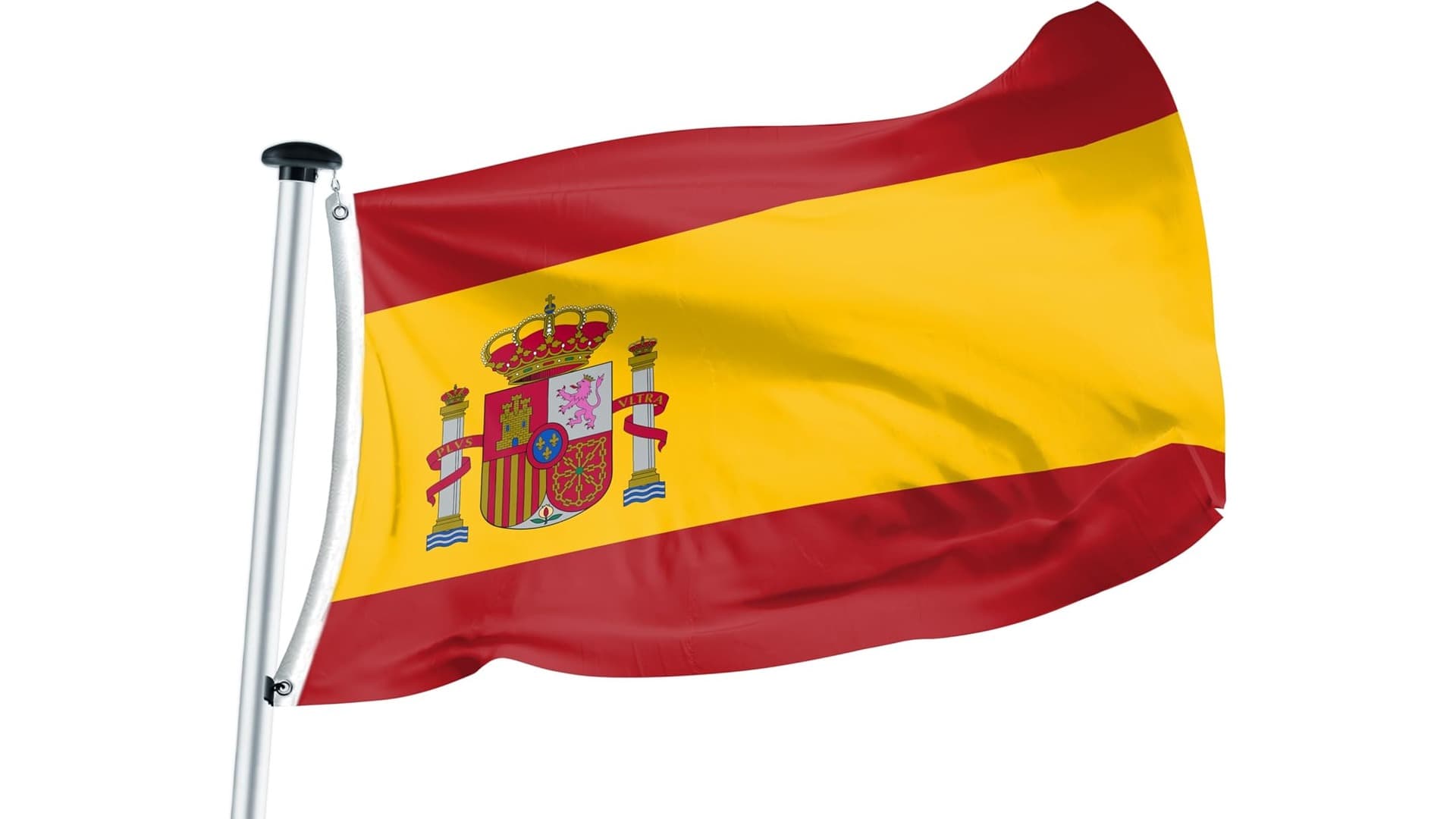 Was ist eine Spanien-Flagge im Handel?