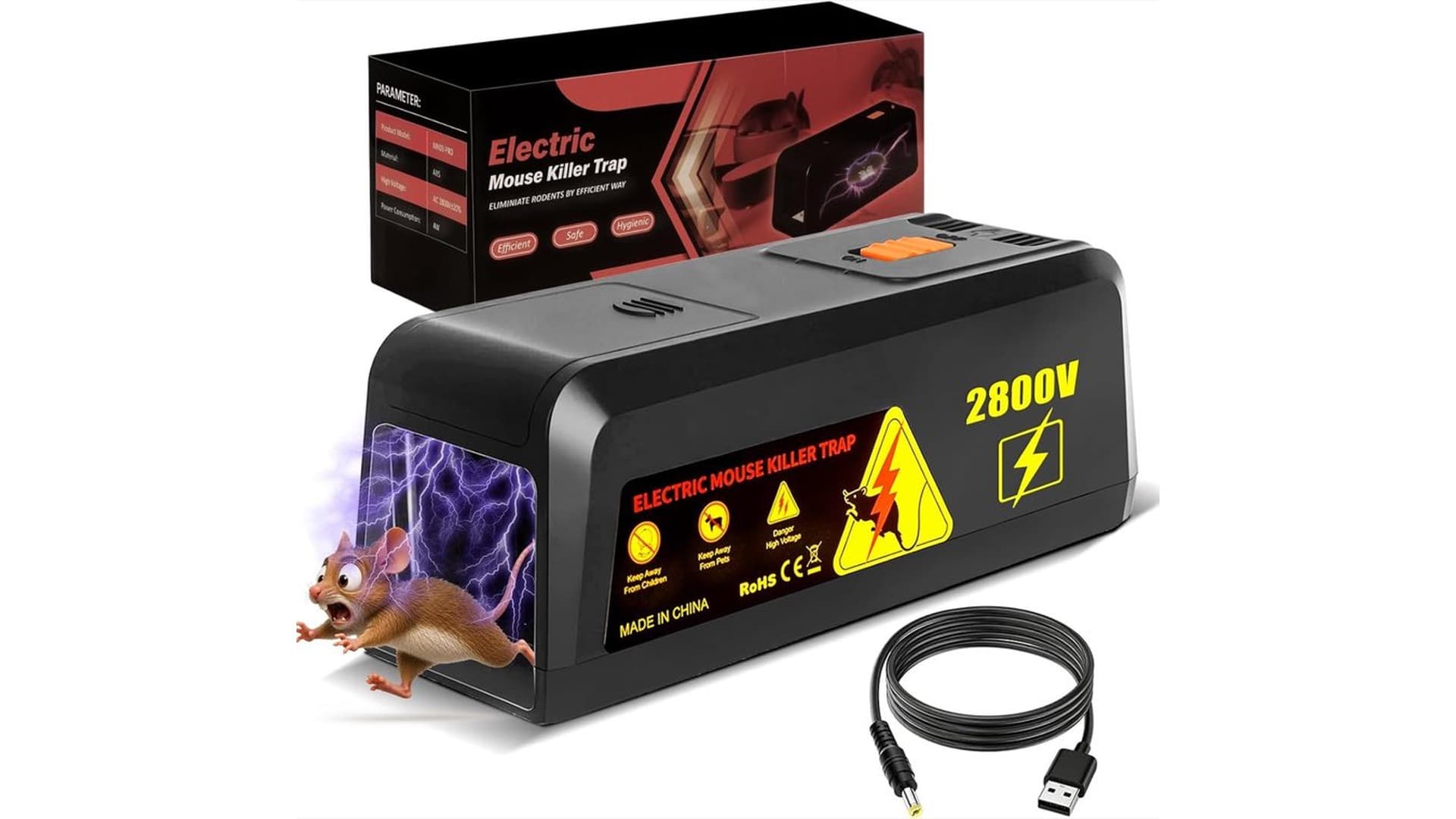 Was ist eine elektrische Rattenfalle?