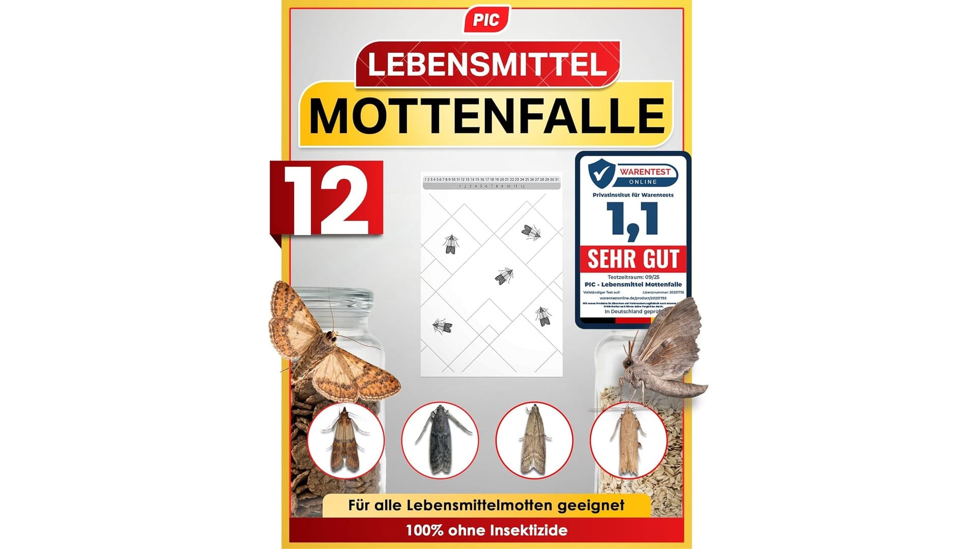 Was ist eine Lebensmittelmottenfalle?
