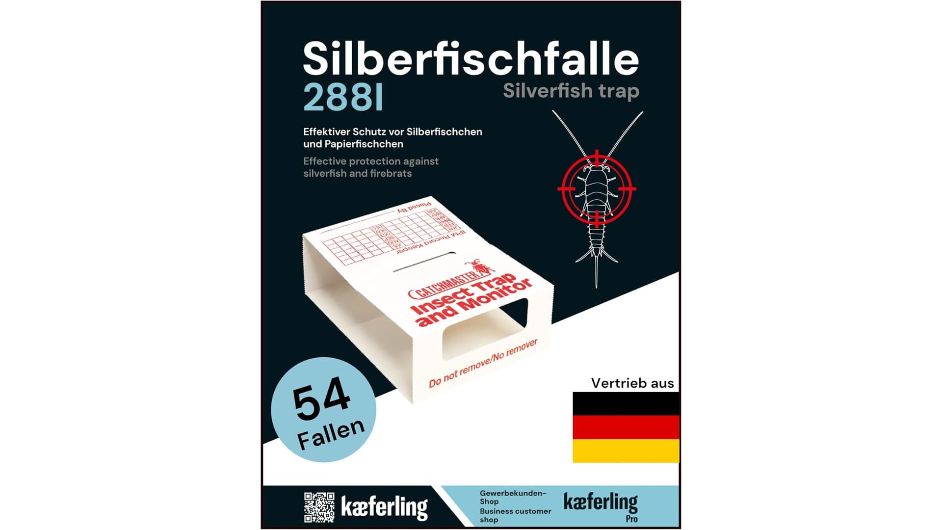 Was ist eine Silberfischfalle?
