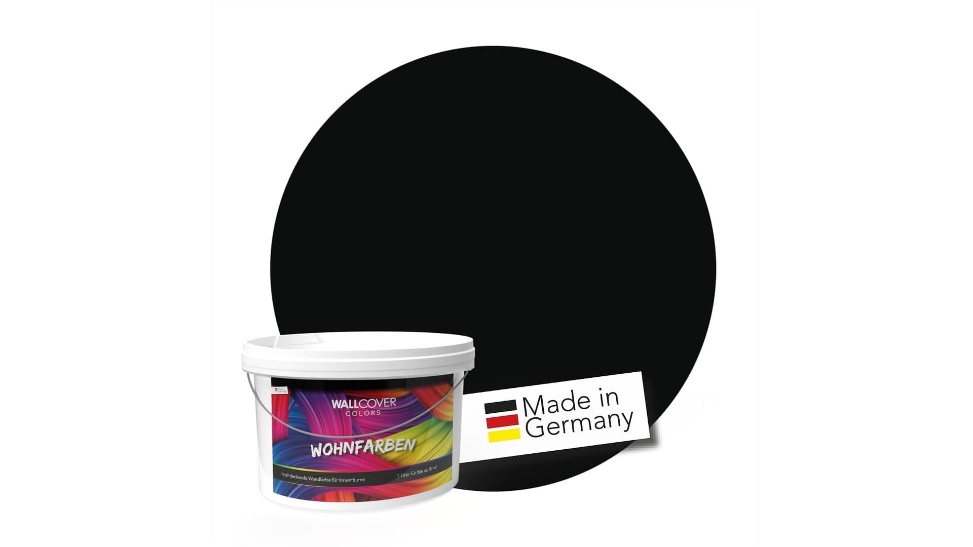 Was ist schwarze Wandfarbe?