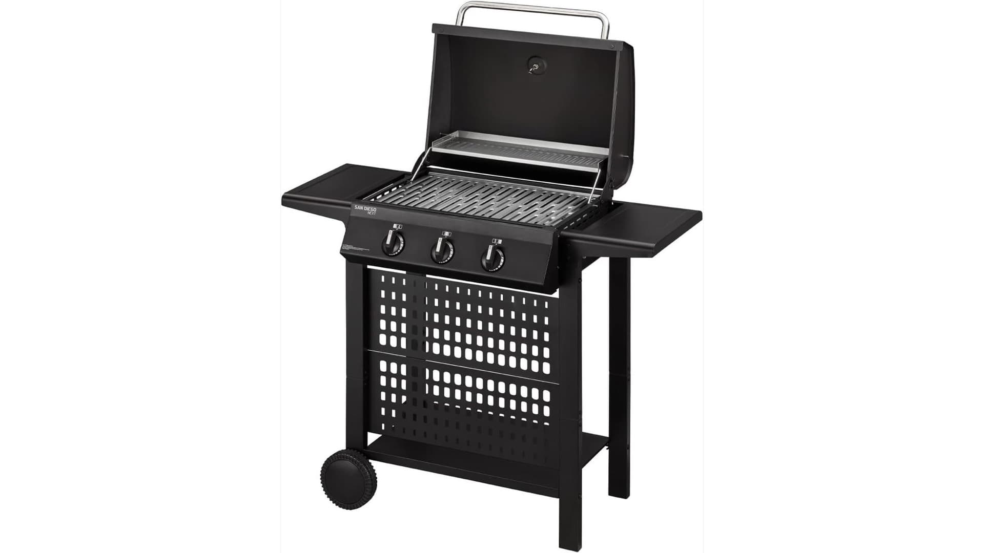 Was ist ein Gasgrill mit 3 Brennern?