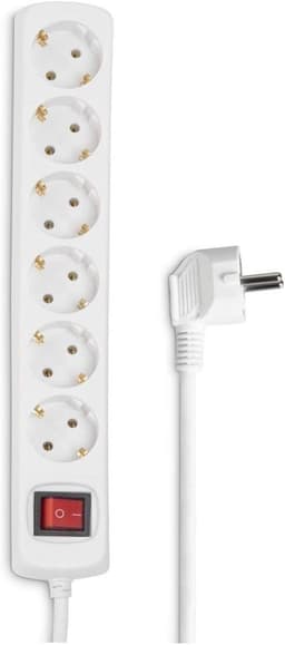 Hama Hama Steckdosenleiste 6-Fach Save-Energy 1,4 m