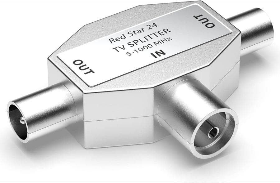 RedStar24 Antennen-Verteiler 2-Fach IEC
