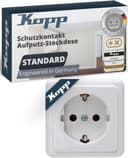 Kopp STANDARD 1-fach Arktis-Weiß IP20