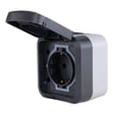 REV AquaStorm 1-fach IP55 anthrazit